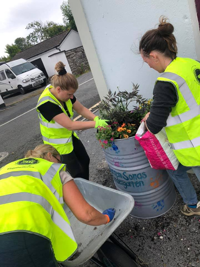 Tidy Towns Team in action